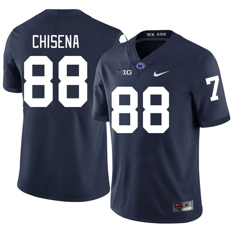 Penn State Nittany Lions #88 Dan Chisena College Football Jerseys Stitched Sale-Navy